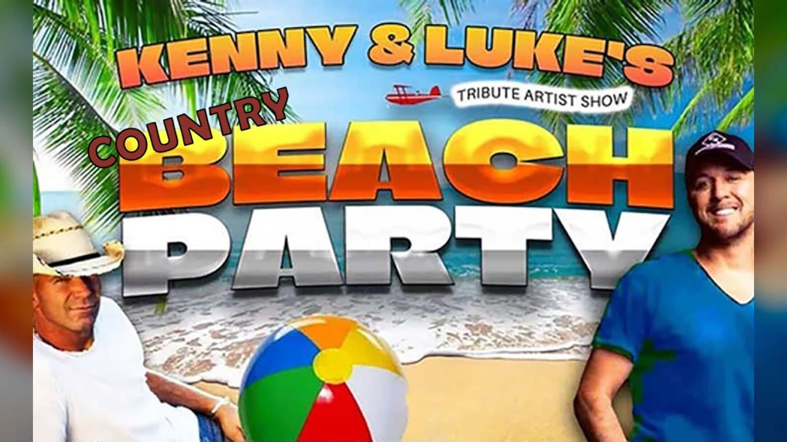 Kenny & Luke's Country Beach Party: The Tribute Show That Brings Two of Country's Biggest Stars to One Stage