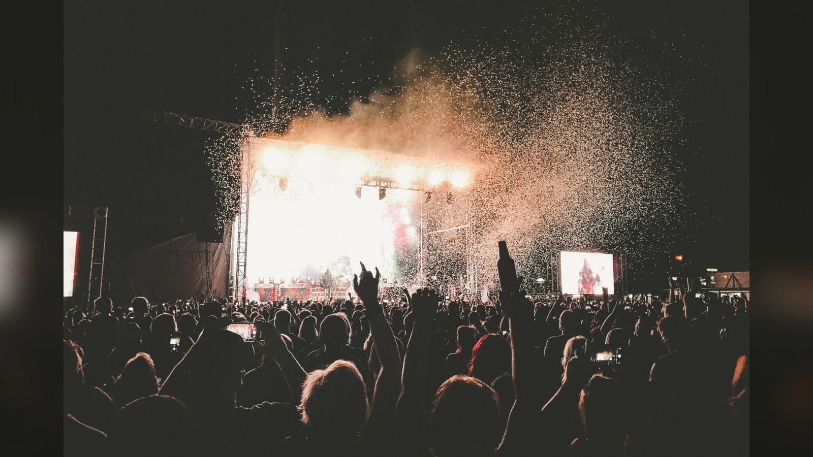 music festival stage