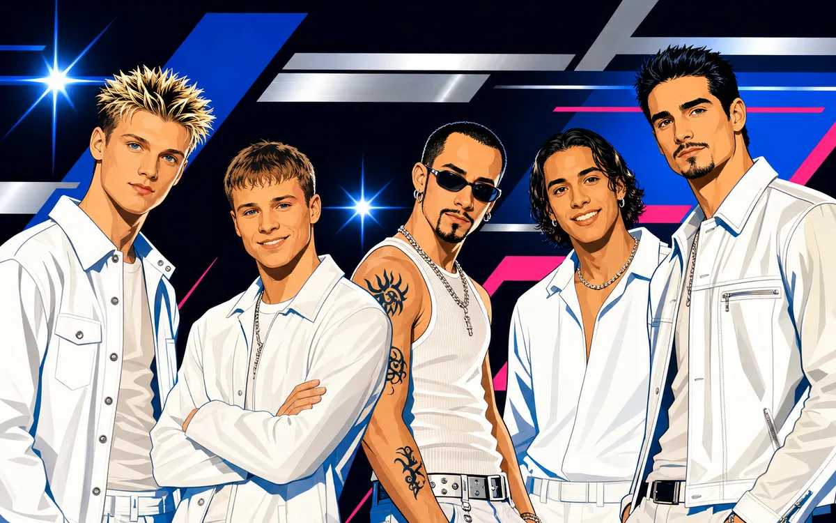 Backstreet Boys tribute artist photo