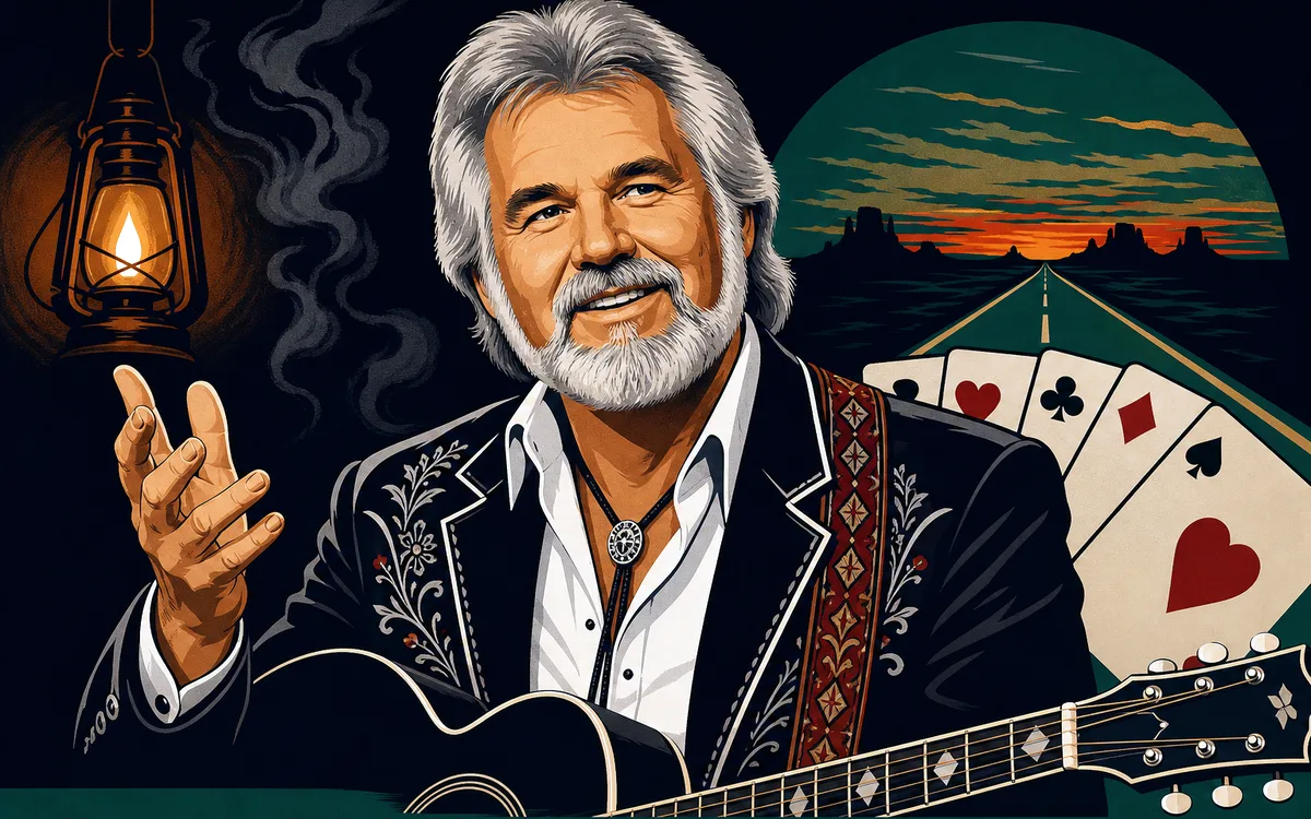 Kenny Rogers tribute artist photo