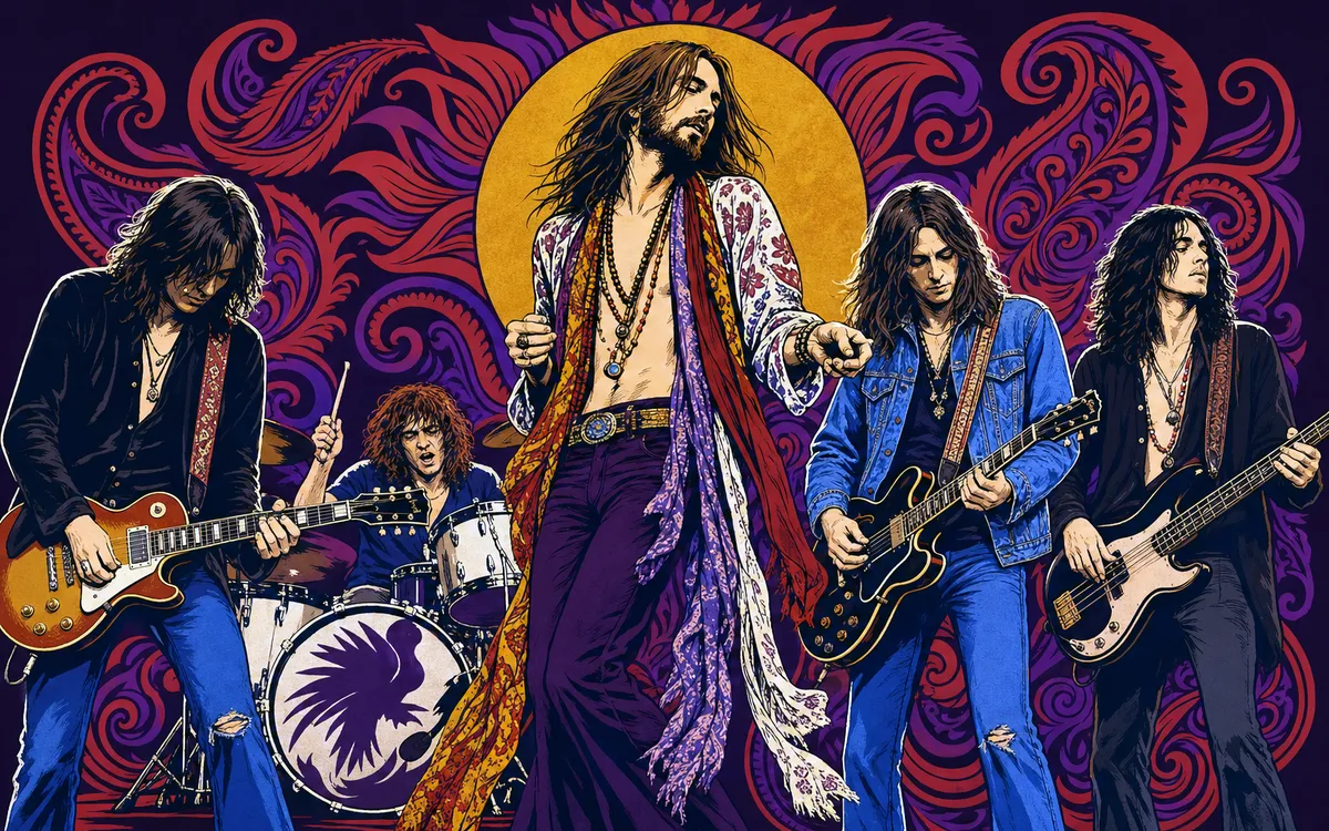 The Black Crowes tribute artist photo